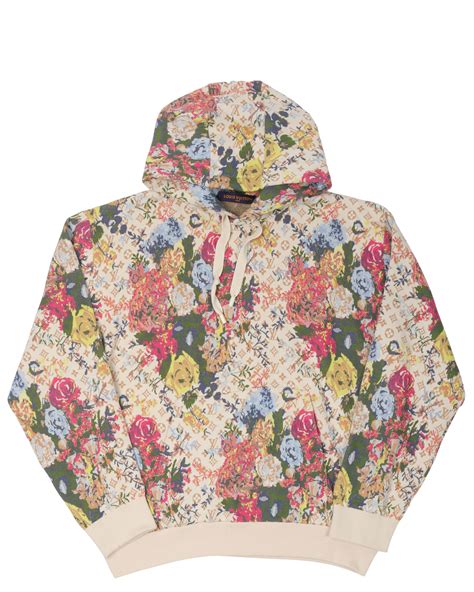 louis vuitton floral monogram jacquard hoodie|Carnation Damier Jacquard Hoodie .